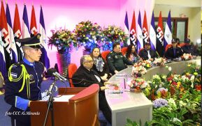 Acto de la Vigésima Promoción de Damas y Caballeros Cadetes de la Academia de Policía "Walter Mendoza Martínez"