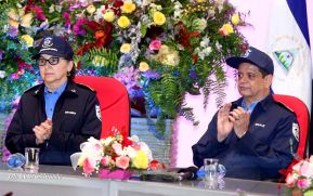 Acto de la Vigésima Promoción de Damas y Caballeros Cadetes de la Academia de Policía "Walter Mendoza Martínez"