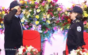 Acto de la Vigésima Promoción de Damas y Caballeros Cadetes de la Academia de Policía "Walter Mendoza Martínez"