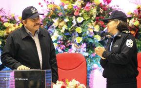 Acto de la Vigésima Promoción de Damas y Caballeros Cadetes de la Academia de Policía "Walter Mendoza Martínez"