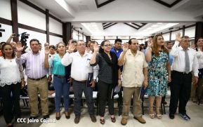 CSE juramenta a autoridades locales electas en Managua, León, Chinandega y IV Región