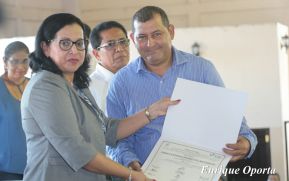 CSE juramenta a autoridades locales electas en Managua, León, Chinandega y IV Región