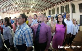 CSE juramenta a autoridades locales electas en Managua, León, Chinandega y IV Región