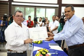 CSE juramenta a autoridades locales electas en Managua, León, Chinandega y IV Región