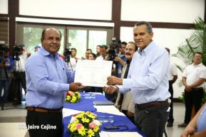 CSE juramenta a autoridades locales electas en Managua, León, Chinandega y IV Región