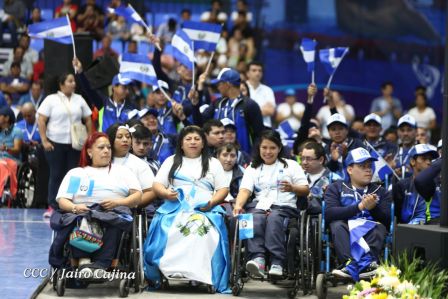 Inician en Nicaragua Juegos Paracentroamericanos