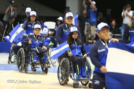 Inician en Nicaragua Juegos Paracentroamericanos