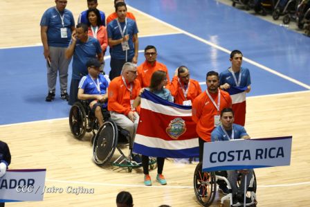 Inician en Nicaragua Juegos Paracentroamericanos