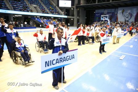 Inician en Nicaragua Juegos Paracentroamericanos
