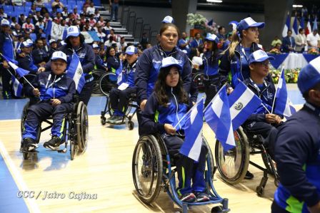 Inician en Nicaragua Juegos Paracentroamericanos