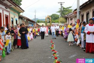El Sauce celebra 290 años de la llega del Cristo Negro