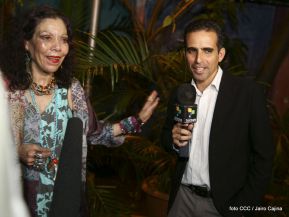 Encuentro del Presidente Daniel y Vicepresidenta Rosario con el Canciller de Venezuela