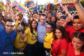 Así se conmemoró desde Nicaragua el 4F