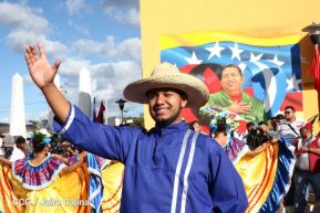 Así se conmemoró desde Nicaragua el 4F