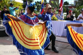 Así se conmemoró desde Nicaragua el 4F