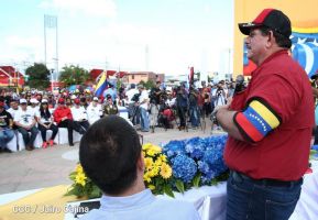 Así se conmemoró desde Nicaragua el 4F