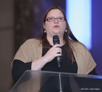 Acto de entrega de la ciudadanía nicaragüense y de la Orden Rubén Darío al pastor David Spencer