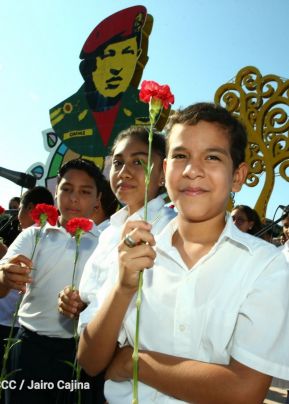Nicaragua conmemora cinco años de la partida física del Comandante Chávez