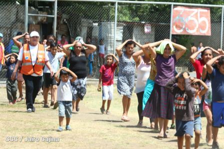 Nicaragua realiza primer Ejercicio Nacional Multiamenazas