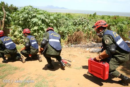 Nicaragua realiza primer Ejercicio Nacional Multiamenazas