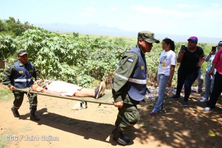 Nicaragua realiza primer Ejercicio Nacional Multiamenazas