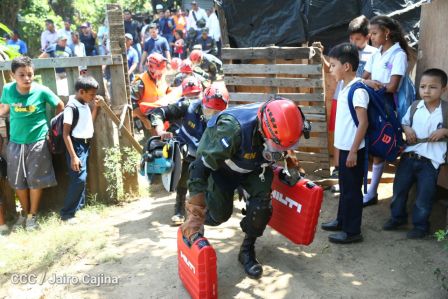 Nicaragua realiza primer Ejercicio Nacional Multiamenazas