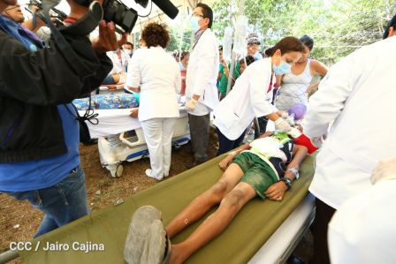 Nicaragua realiza primer Ejercicio Nacional Multiamenazas