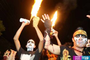 Agüizotes se toman Masaya