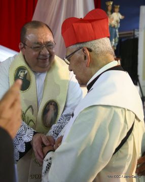 Celebran 50 años de vida episcopal del Cardenal Miguel Obando