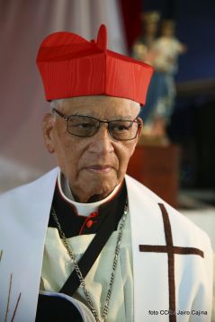 Celebran 50 años de vida episcopal del Cardenal Miguel Obando