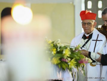Celebran 50 años de vida episcopal del Cardenal Miguel Obando