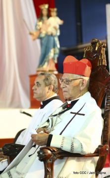 Celebran 50 años de vida episcopal del Cardenal Miguel Obando
