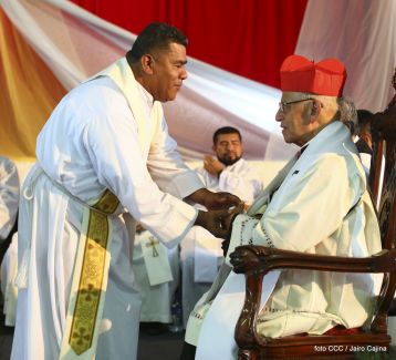 Celebran 50 años de vida episcopal del Cardenal Miguel Obando