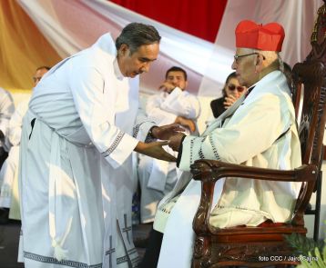 Celebran 50 años de vida episcopal del Cardenal Miguel Obando