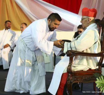 Celebran 50 años de vida episcopal del Cardenal Miguel Obando
