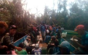 EN FOTOS: Ejército de Nicaragua trabaja para sofocar incendio en Indio Maíz