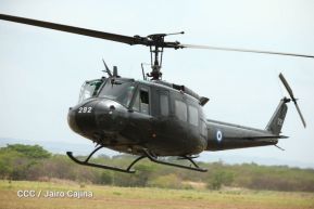 EN FOTOS: Ejército de Nicaragua trabaja para sofocar incendio en Indio Maíz