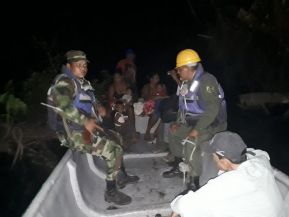 EN FOTOS: Ejército de Nicaragua trabaja para sofocar incendio en Indio Maíz