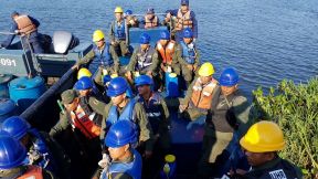 EN FOTOS: Ejército de Nicaragua trabaja para sofocar incendio en Indio Maíz