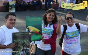 EN FOTOS: Ejército de Nicaragua trabaja para sofocar incendio en Indio Maíz
