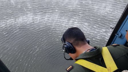 EN FOTOS: Ejército de Nicaragua trabaja para sofocar incendio en Indio Maíz