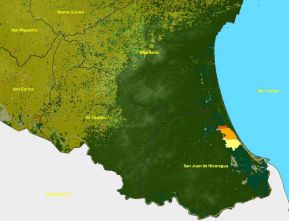 EN FOTOS: Ejército de Nicaragua trabaja para sofocar incendio en Indio Maíz