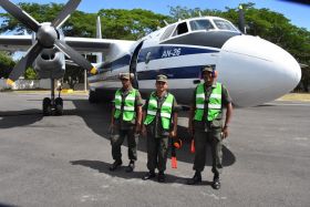 EN FOTOS: Ejército de Nicaragua trabaja para sofocar incendio en Indio Maíz