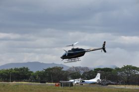 EN FOTOS: Ejército de Nicaragua trabaja para sofocar incendio en Indio Maíz