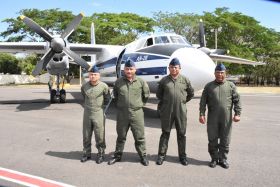EN FOTOS: Ejército de Nicaragua trabaja para sofocar incendio en Indio Maíz