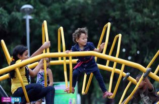 Familias disfrutan su domingo en Parque Luis Alfonso y Puerto Salvador Allende