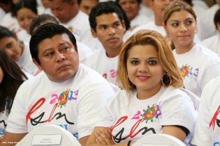 Comandante Daniel preside acto 34 Aniversario del Ministerio de Gobernación
