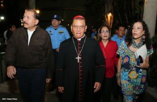 Comandante Daniel preside acto 34 Aniversario del Ministerio de Gobernación