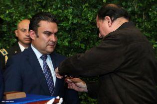 Comandante Daniel preside acto 34 Aniversario del Ministerio de Gobernación