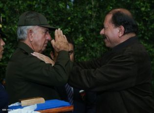 Comandante Daniel preside acto 34 Aniversario del Ministerio de Gobernación